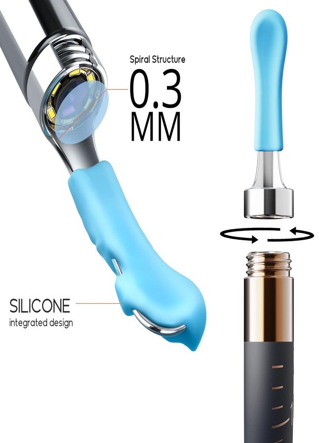 BEBIRD Official Original Accessory Only for Earsight Plus or R1 Ultra- 14 PCS Replacement Tip for Wet/Dry Wax Cleaning - Ear Spoons Accessories Set (New Spiral Structure!) - Image 3